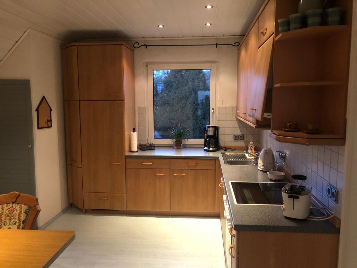 Ferienwohnung Ober Widdersheim Nidda Bagian luar foto