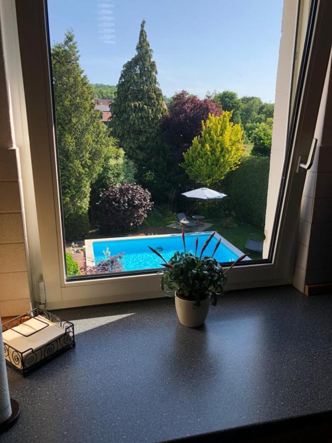 Ferienwohnung Ober Widdersheim Nidda Bagian luar foto